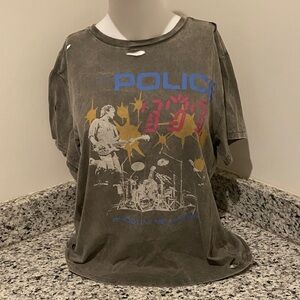 Lucky Brand Graphic Band Tee - Olive